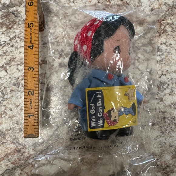 Rosie the Riveter Collectible Precious Moments Doll - Picture 2 of 5